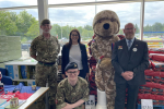 Fay Jones MP joins members of Gwent & Powys ACF at Llandrindod Wells Tesco to raise money for Help For Heroes